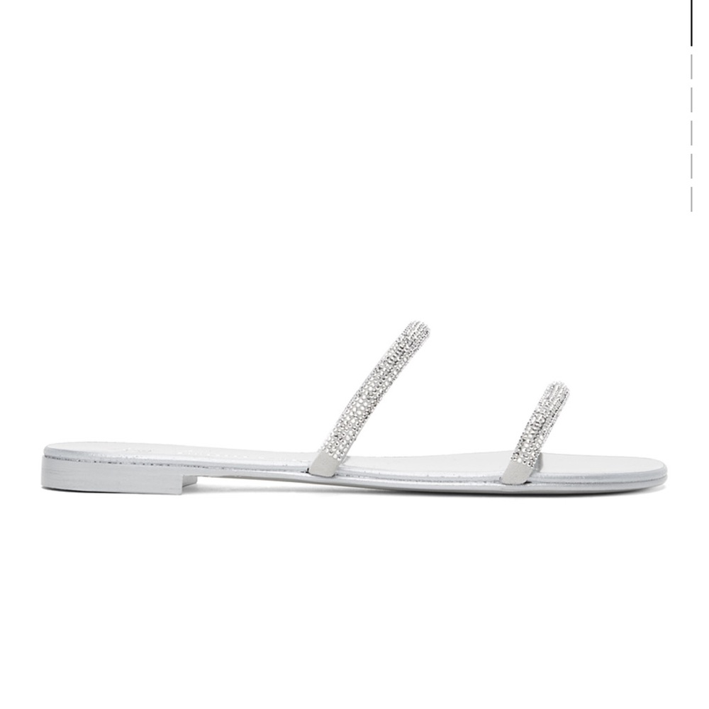 Sold —Silver Giuseppe Zanotti sandals
